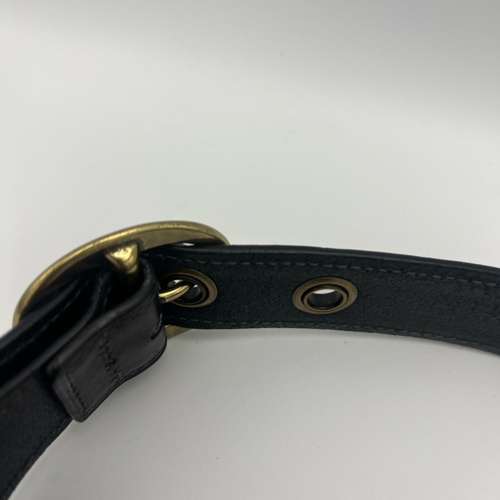 Vintage Coach Black Leather Shoulder Bag - Picture 2 of 11